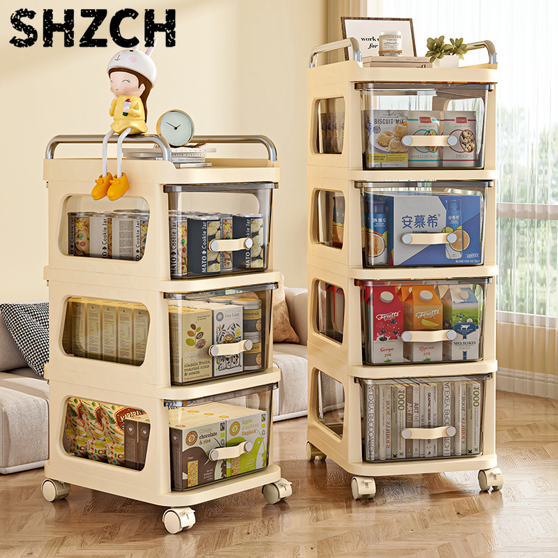 Baby Nursery Cart - Wielofunkcyjny wózek na przekąski, mobilny organizer,