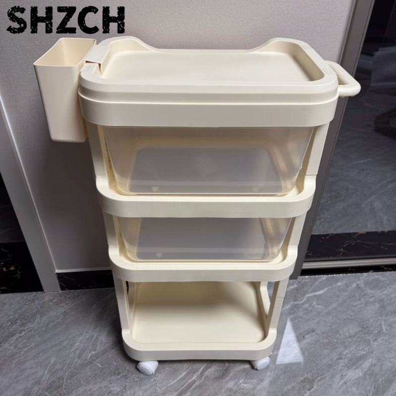 Baby Nursery Cart - Wielopoziomowy wózek na kółkach dla niemowląt,