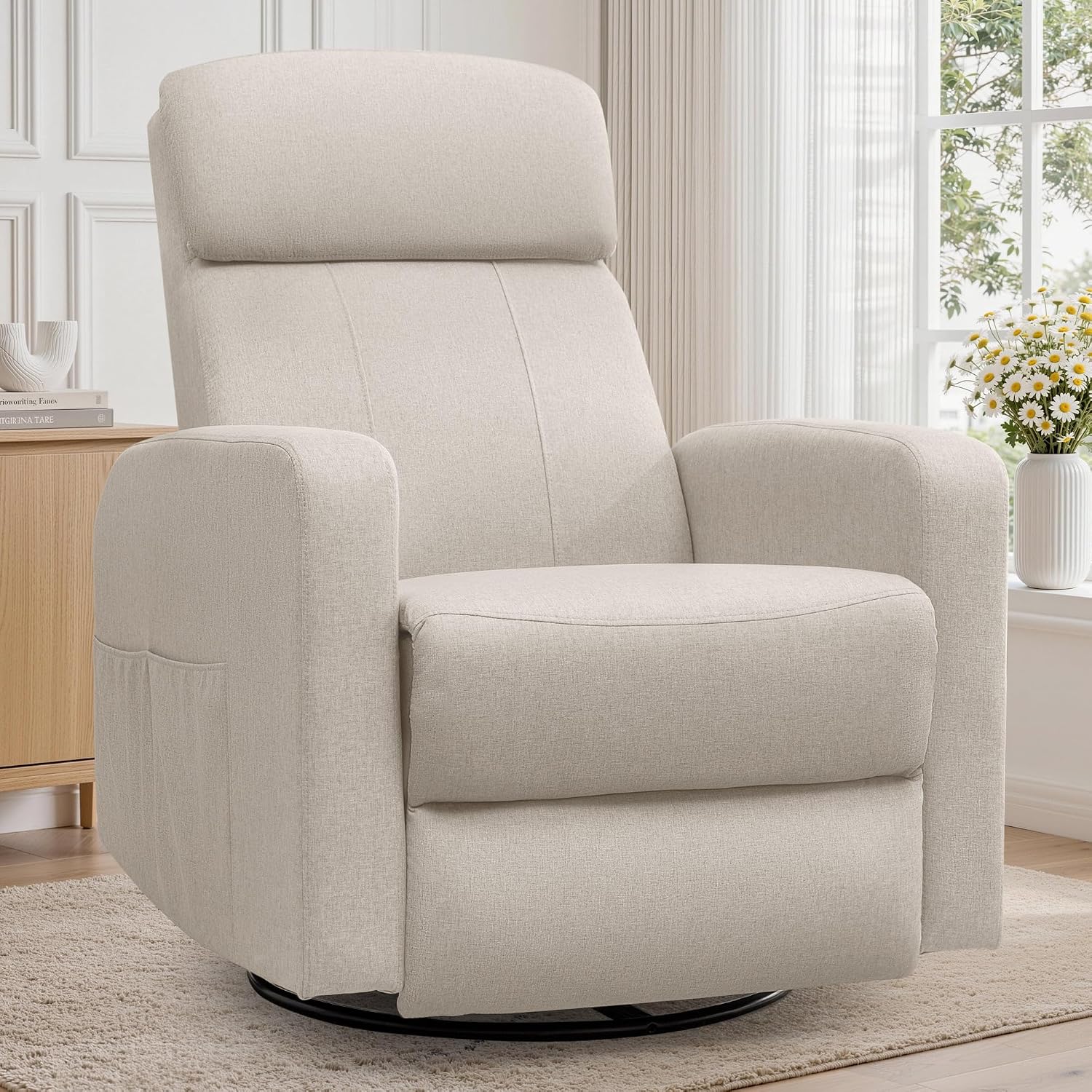 Rocking Chair Nursery - Fotel rozkładany z funkcją wstrząsania dla