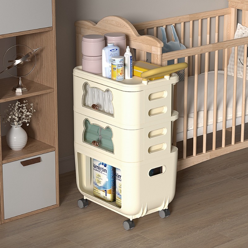 Baby Nursery Cart - Wielofunkcyjny organizer do salonu, regał na