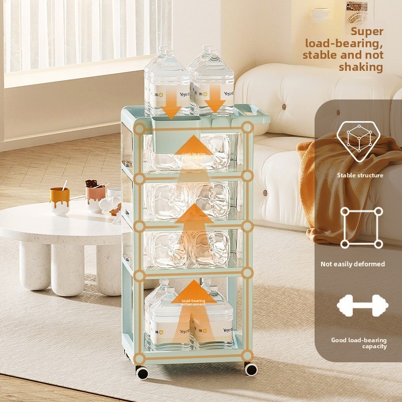 Baby Nursery Cart - Przenośny wózek do przechowywania rzeczy dla