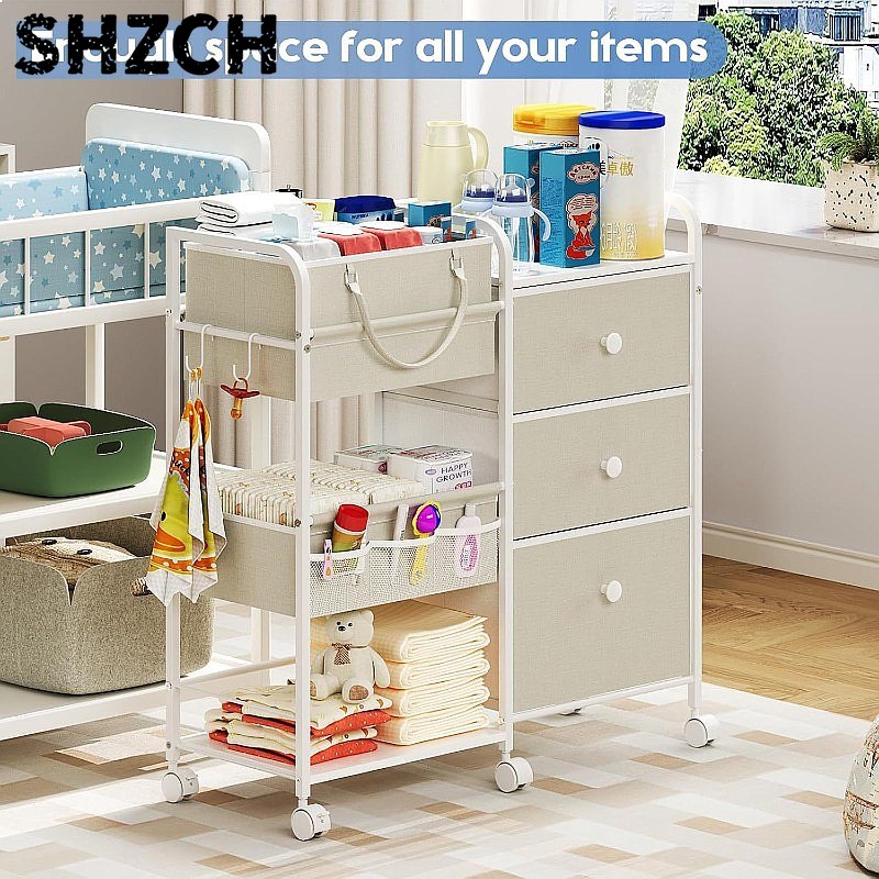 Baby Nursery Cart - Wózek na pieluchy dla niemowląt o
