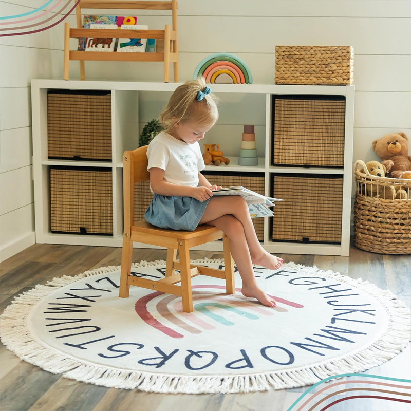 Baby Nursery Vintage Decor - Mata do zabawy dla niemowląt Dywan