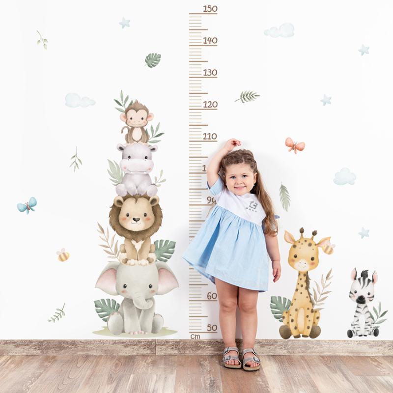 Nowa naklejka z miarką wzrostu – Baby Nursery Jungle recenzja i cena