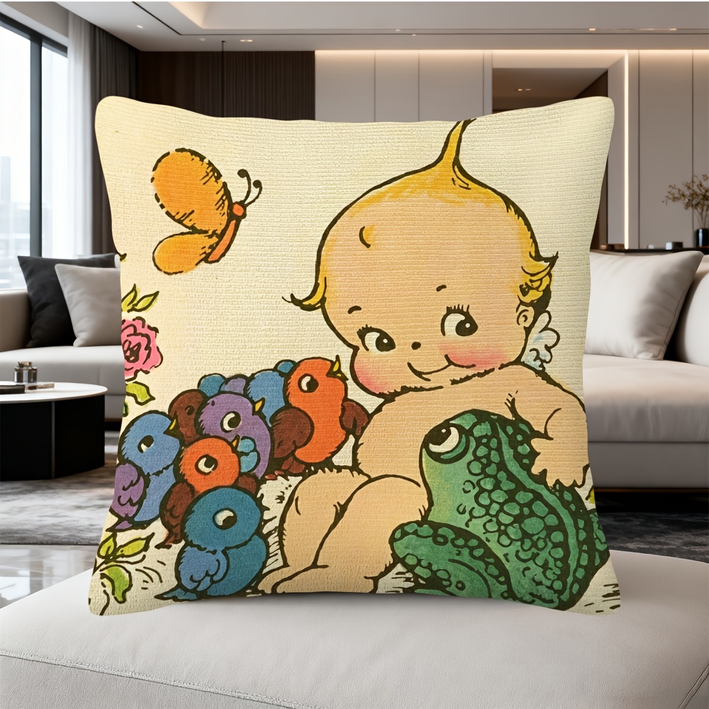 Urocza poszewka na poduszkę z  – Baby Nursery Jungle recenzja i cena