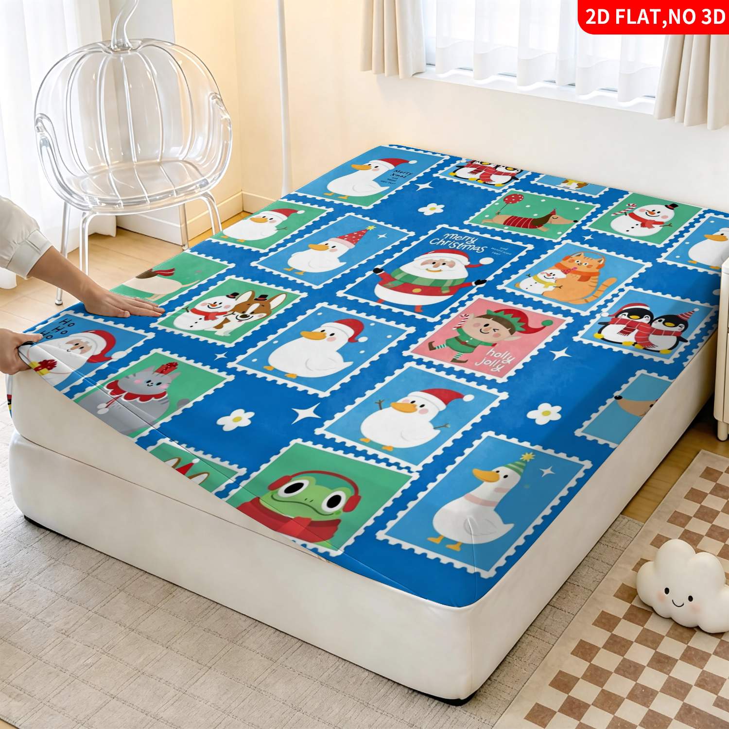 Niebieski zestaw pościeli z mo – Baby Nursery Bedding recenzja i cena