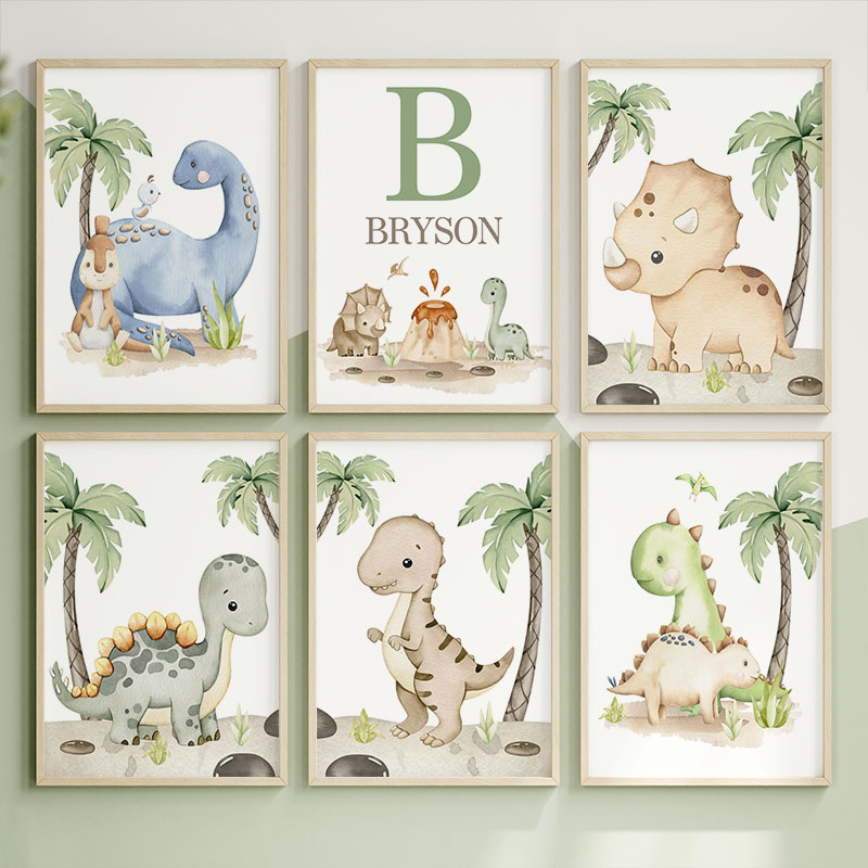 6 rodzajów neutralnych obrazów – Baby Nursery Jungle recenzja i cena