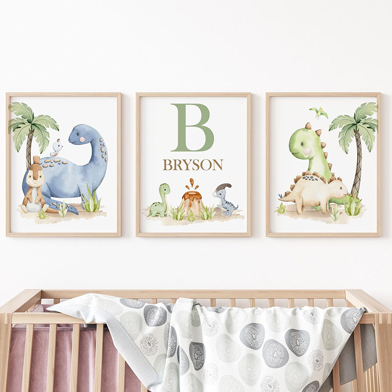 6 rodzajów neutralnych obrazów – Baby Nursery Jungle recenzja i cena