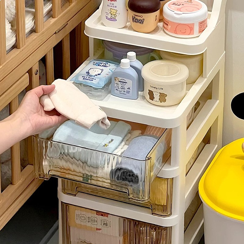 3-poziomowy wózek na kółkach d – Baby Nursery Cart recenzja i cena