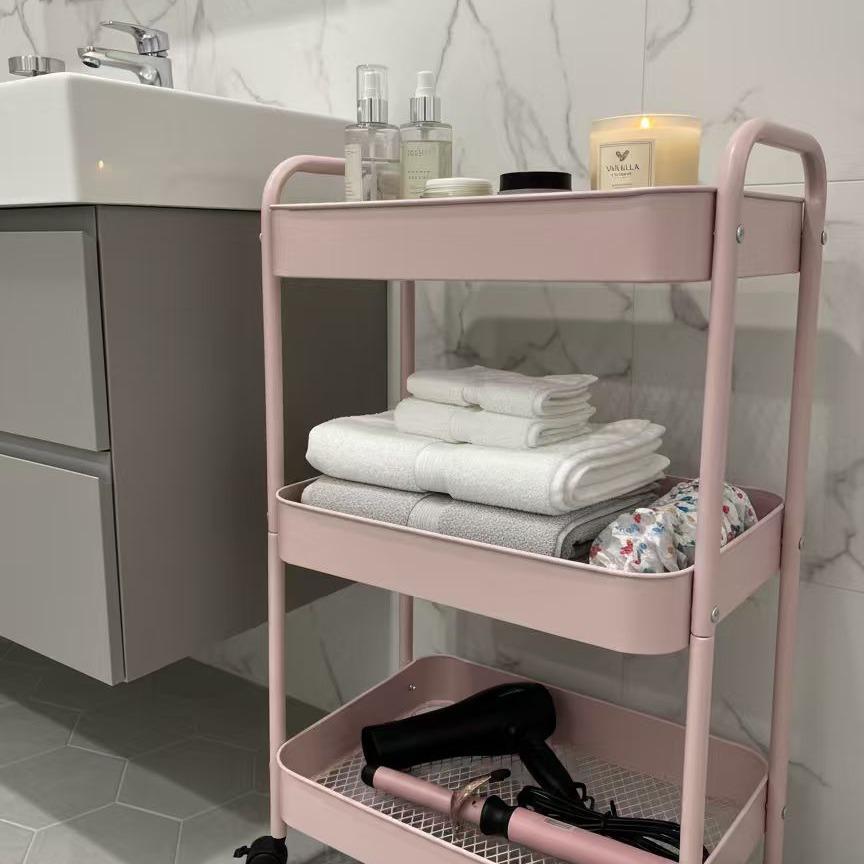 3-poziomowy wózek na kółkach z – Baby Nursery Cart recenzja i cena