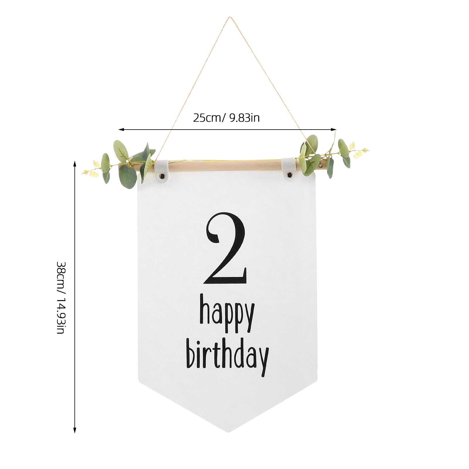 Filcowy baner urodzinowy, deko – Baby Nursery Bunting recenzja i cena