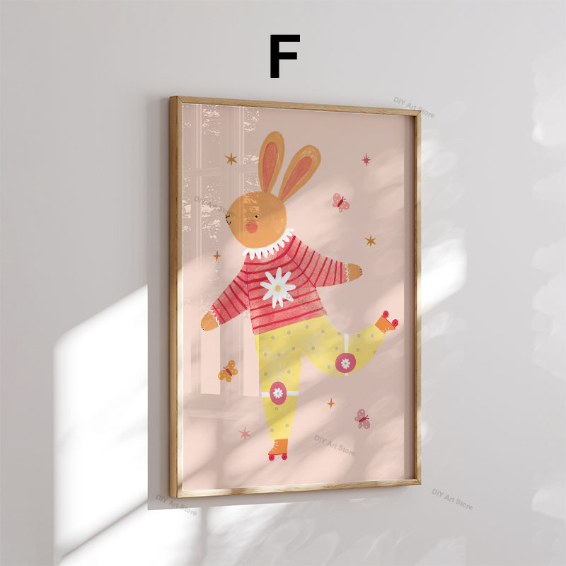 Zabawne kreskówkowe zwierzęta, – Baby Nursery Pictures recenzja i cena