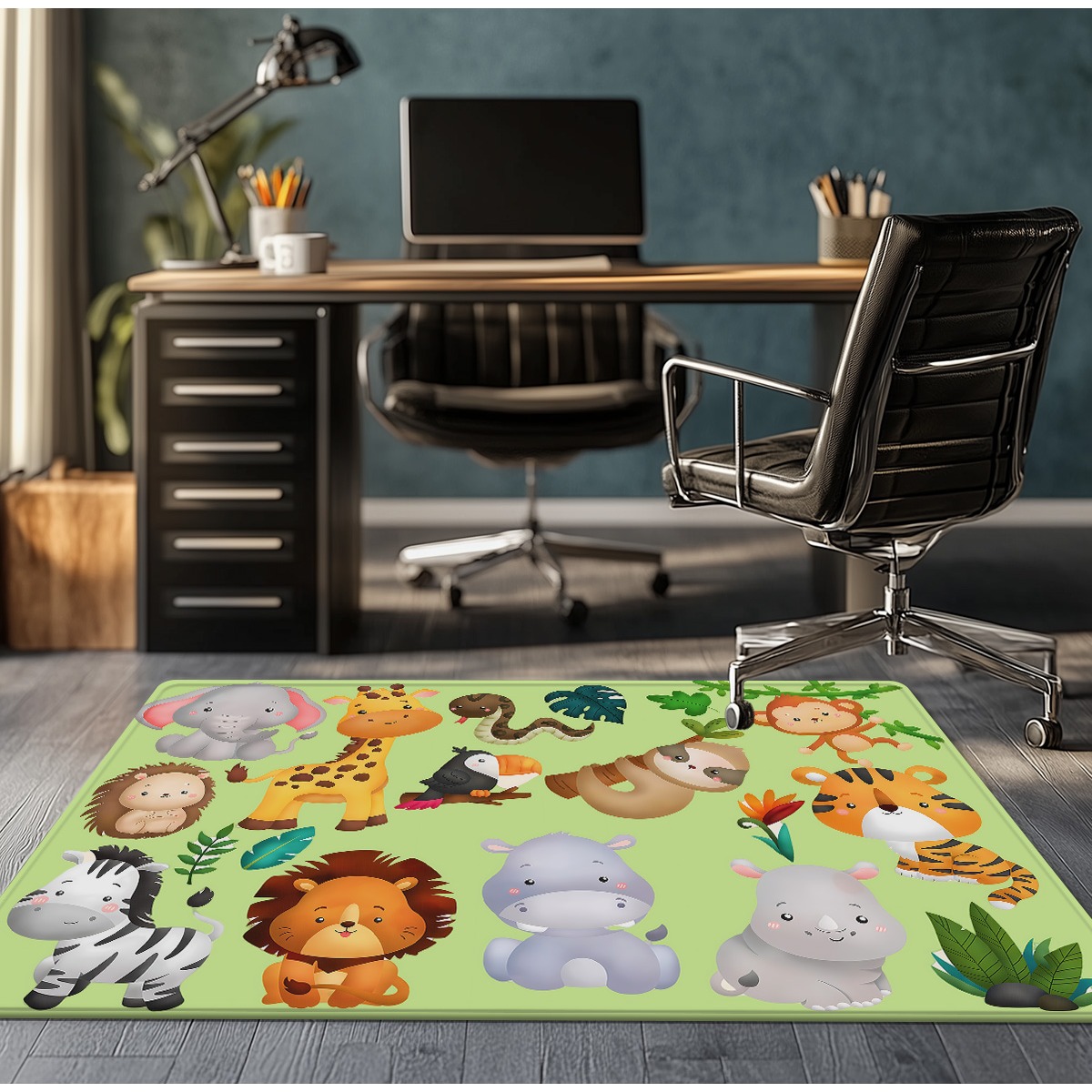Uroczy dywanik z kryształowego – Baby Nursery Jungle recenzja i cena