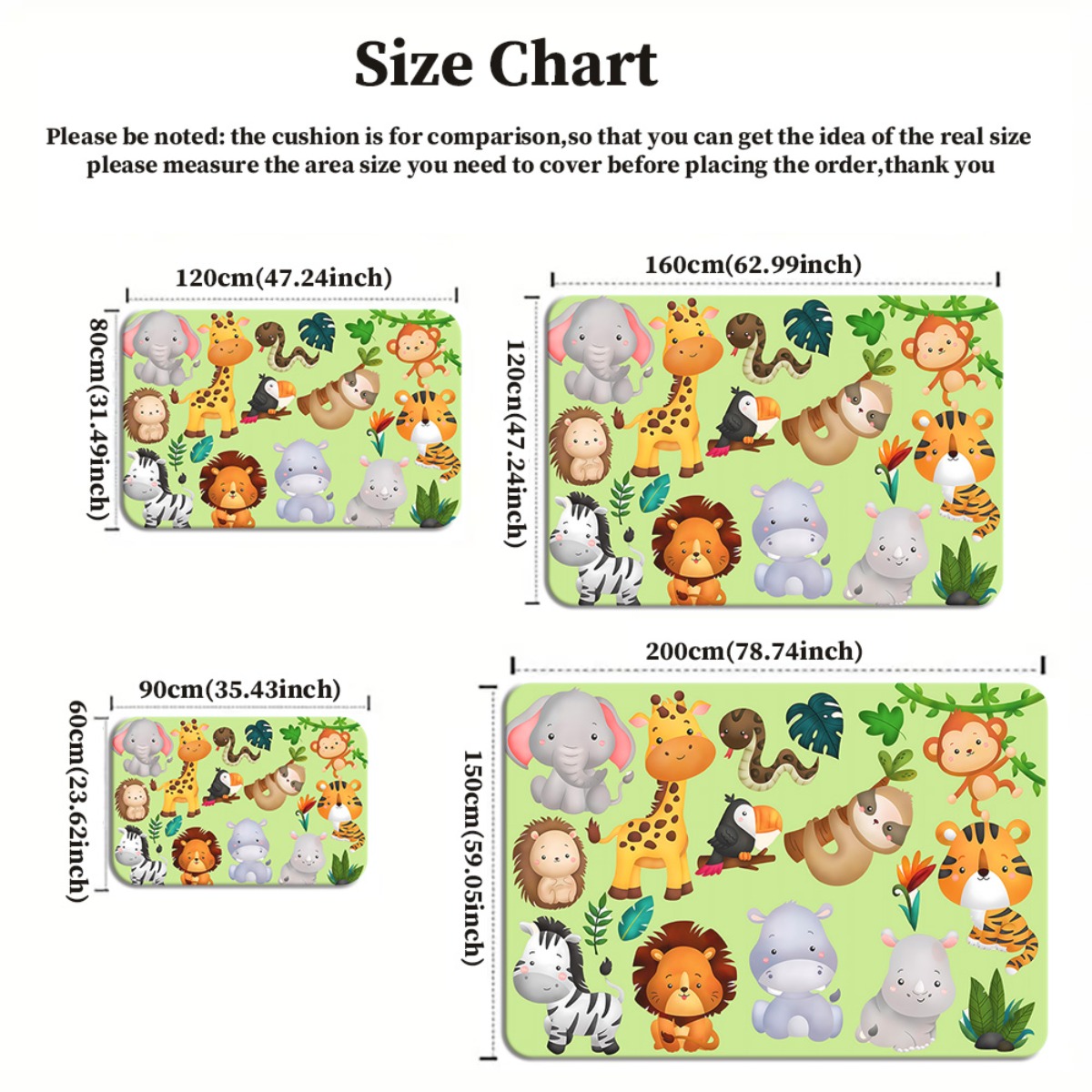 Uroczy dywanik z kryształowego – Baby Nursery Jungle recenzja i cena