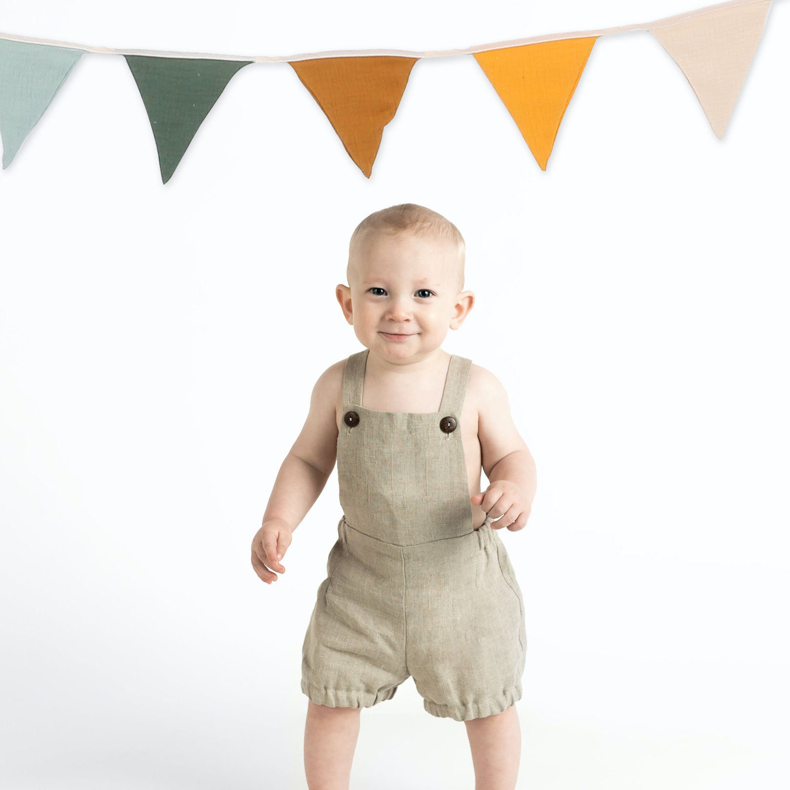 1 zestaw trójkątnych flag z ba – Baby Nursery Bunting recenzja i cena
