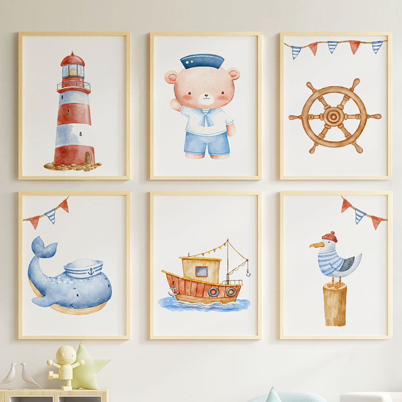 Plakaty i obrazy na płótnie z  – Baby Nursery Pictures recenzja i cena