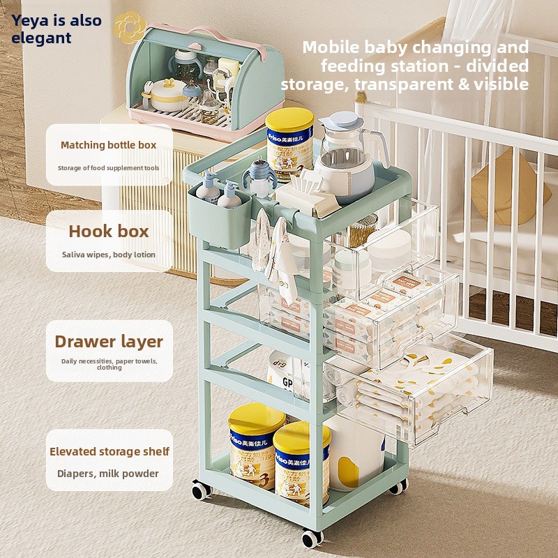Przenośny wózek do przechowywa – Baby Nursery Cart recenzja i cena