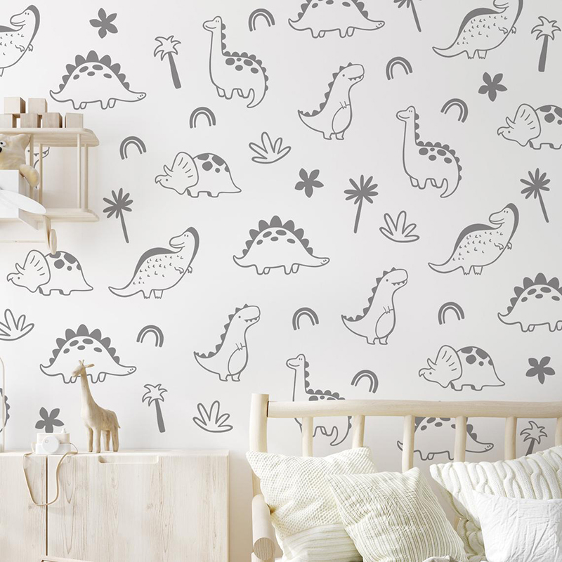 Geometryczne drzewo dinozaura  – Baby Nursery Jungle recenzja i cena