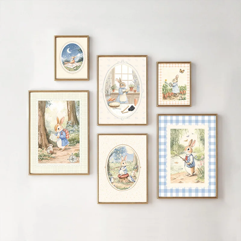 Plakat w stylu vintage boho z  – Baby Nursery Vintage Decor recenzja i cena