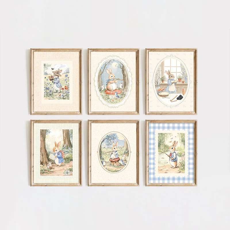 Plakat w stylu vintage boho z  – Baby Nursery Vintage Decor recenzja i cena