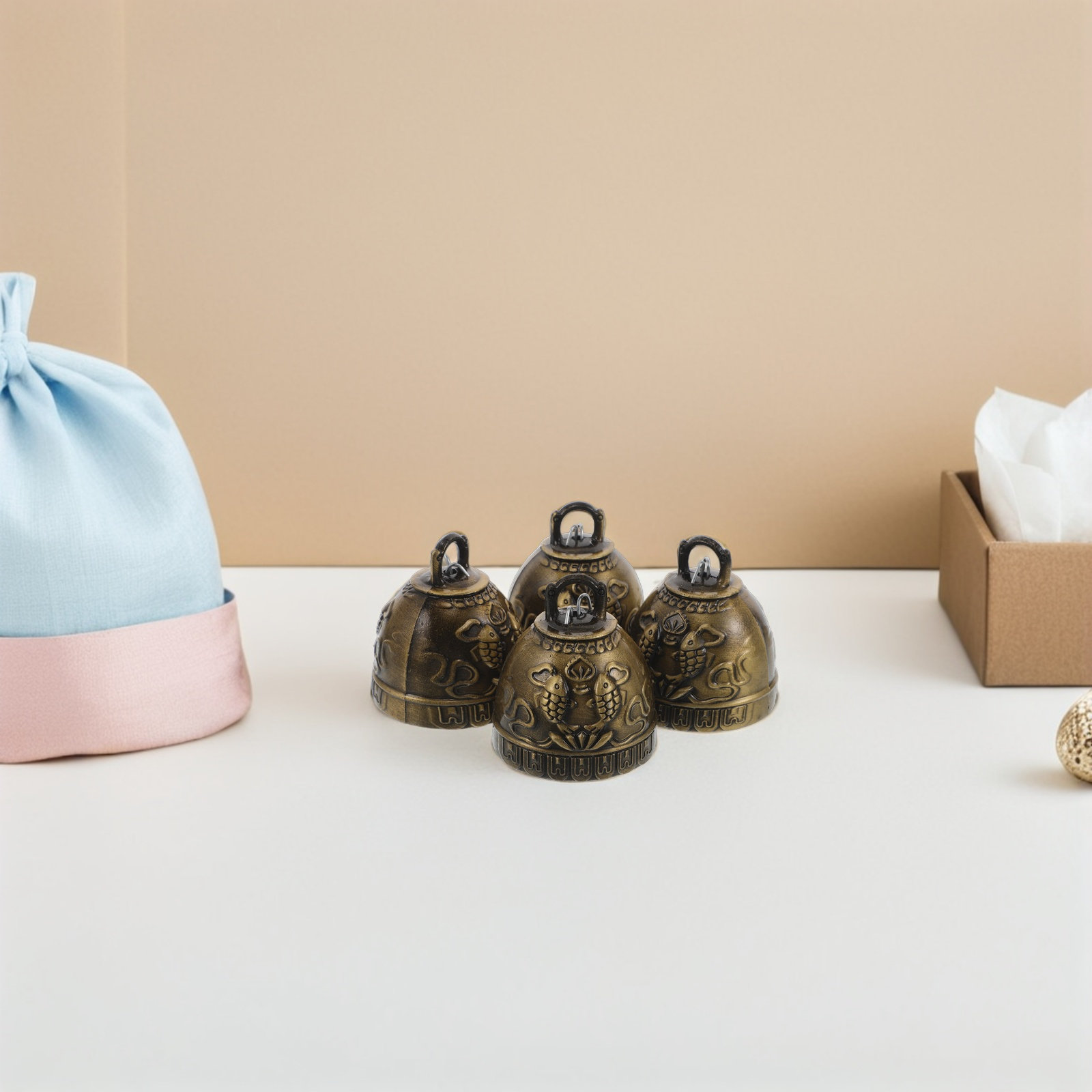 4 szt. Wiszące dzwonki do łóże – Baby Nursery Vintage Decor recenzja i cena