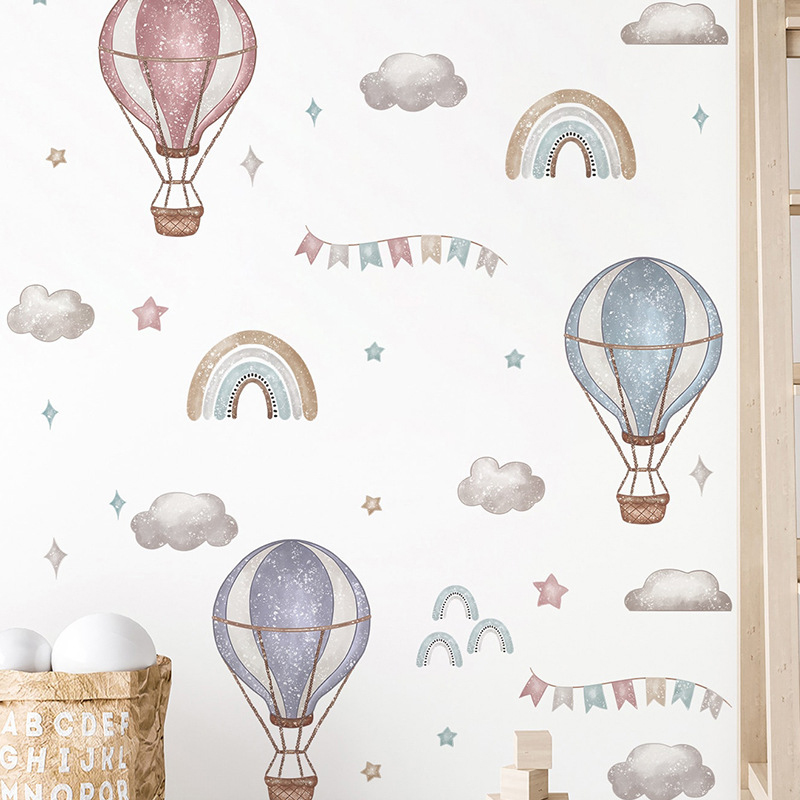 Naklejka ścienna w stylu boho  – Baby Nursery Bunting recenzja i cena